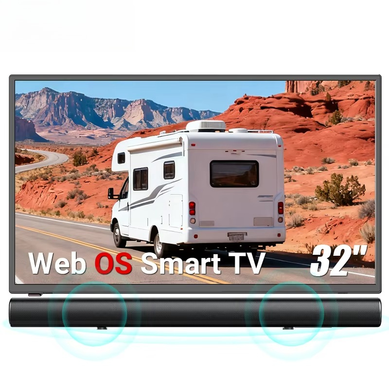 Home Cinema Of Soundbar - Telewizor 32 cale Web OS RV