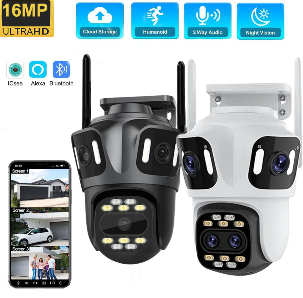 Home Cinema Outdoor - Kamera IP Uzoom 10K 16MP z