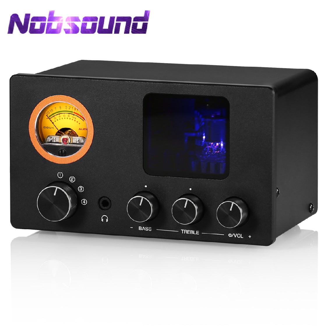 Home Cinema Receiver - Nobsound TUBE-T5C 4-kanałowy selektor audio Mini
