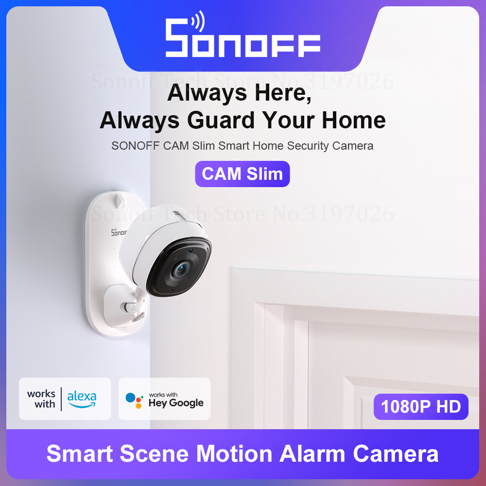 Home Cinema Hd - SONOFF 1080P HD Wi-Fi IOT Camera
