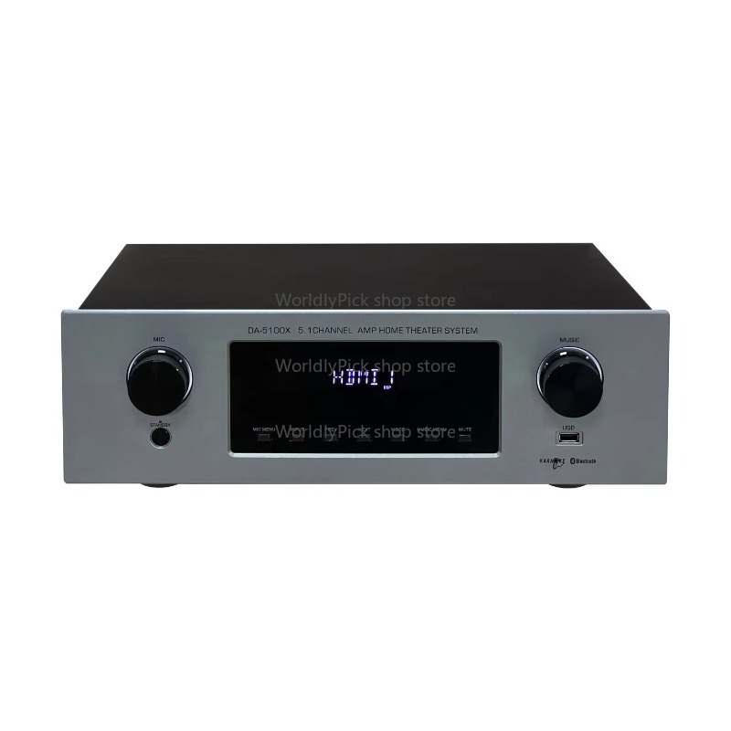 Home Cinema Receiver - Amplifier do kina domowego z karaoke,