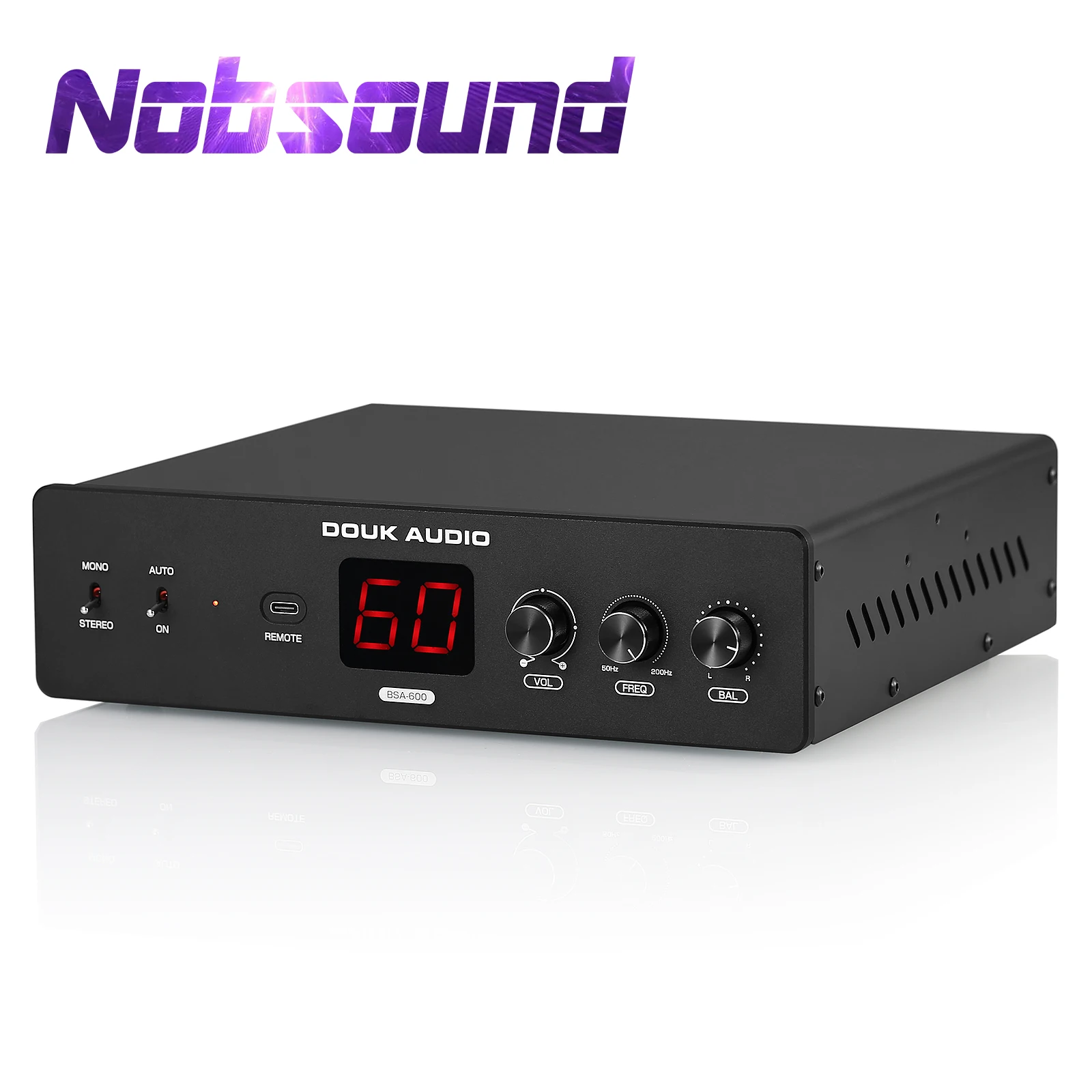 Home Cinema Receiver - Nobsound BSA-600 230W Mostek Stereo/Mono Wzmacniacz
