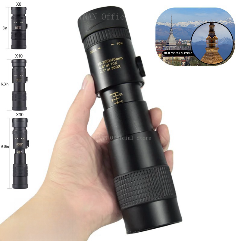Home Cinema Center - Wojskowy Metal 10-300X Zoom HD potężny