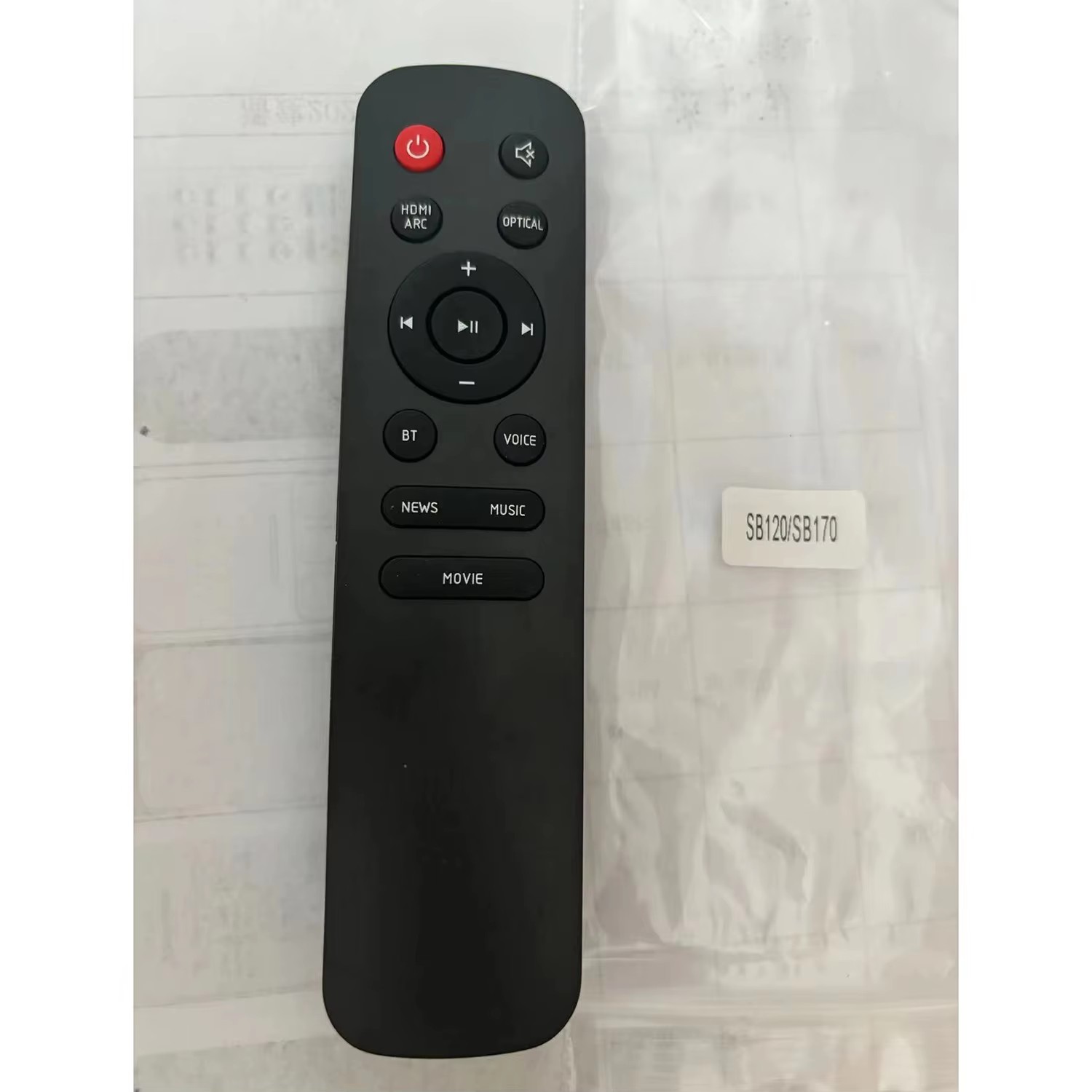 Home Cinema Of Soundbar - Zastąp pilot zdalnego sterowania do soundbara