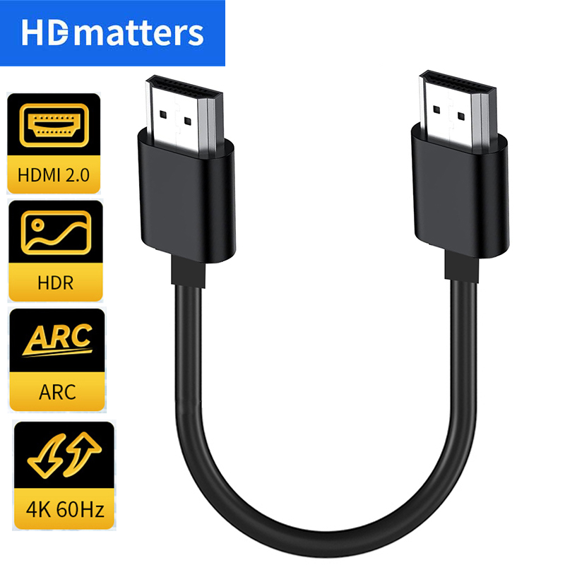 Kabel HDMI 2.0 Ultra Krótki 4K – Home Cinema Apple recenzja i cena