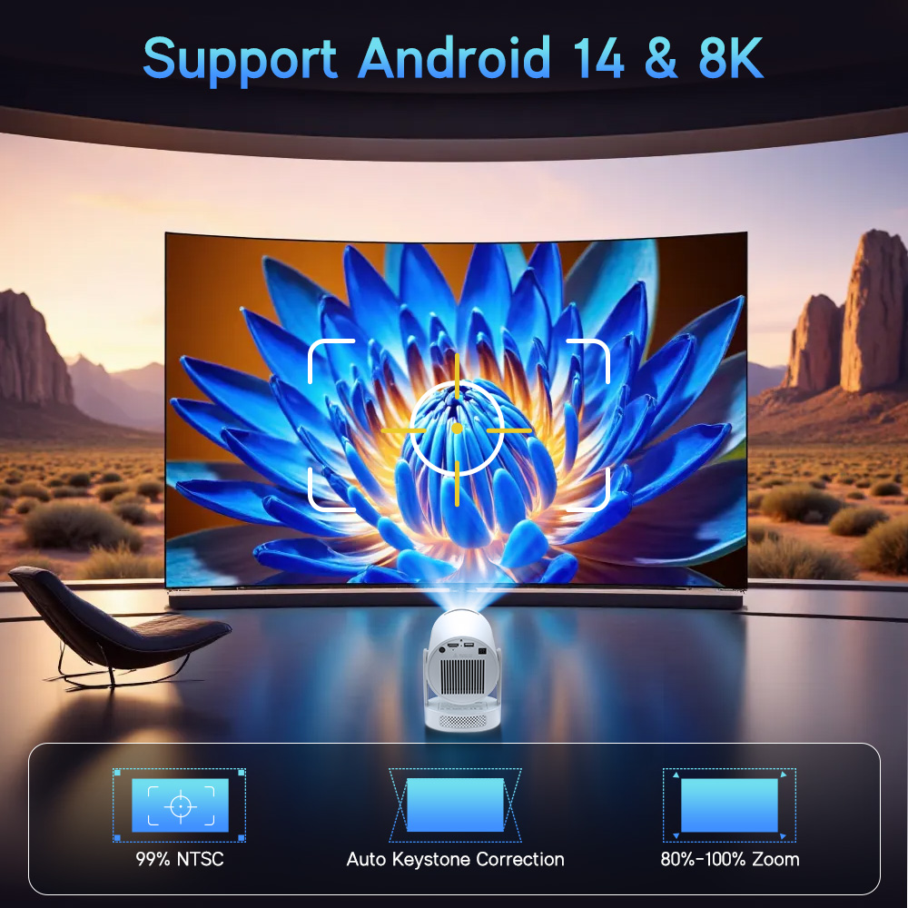 Magcubic Android 14 Natywny pr – Home Cinema Gadgets recenzja i cena