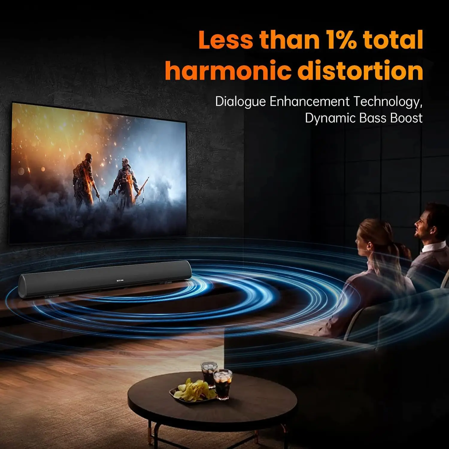 Potężny soundbar TV przewodowy – Home Cinema Center recenzja i cena
