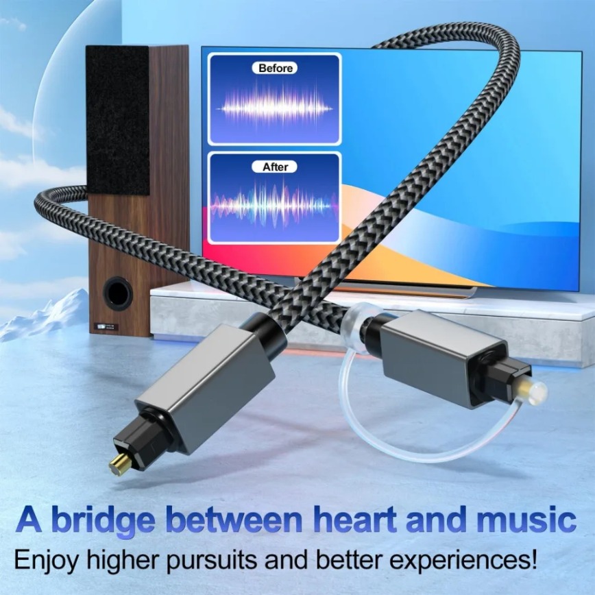 Cyfrowy kabel audio optyczny 3 – Home Cinema Of Soundbar recenzja i cena