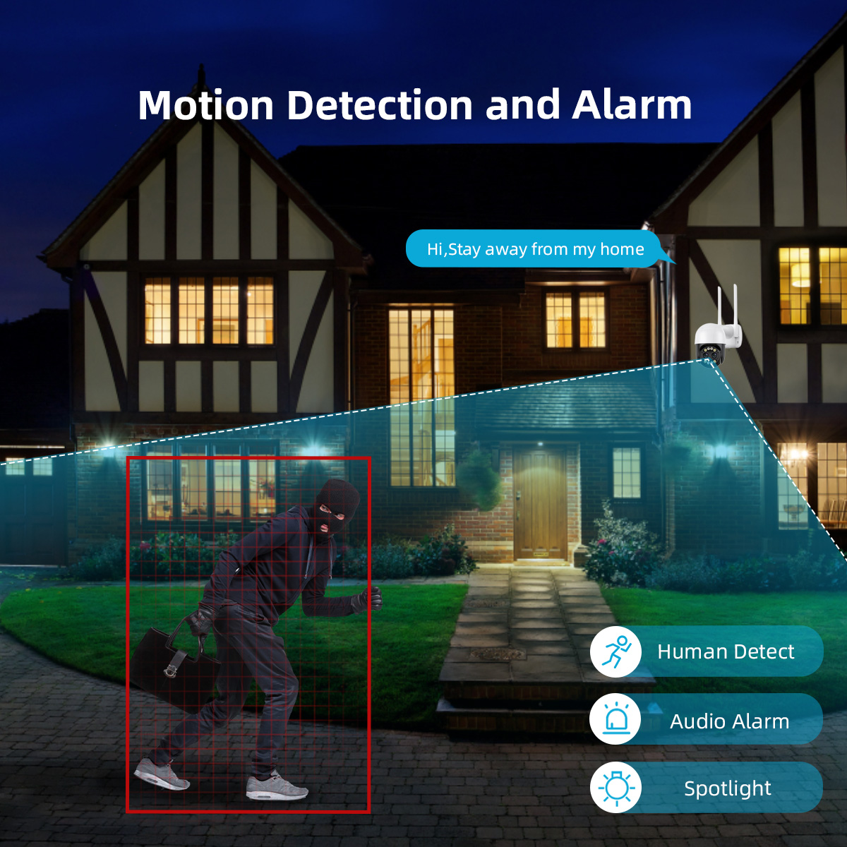 Kamera WiFi PTZ z 8-krotnym zo – Home Cinema Outdoor recenzja i cena