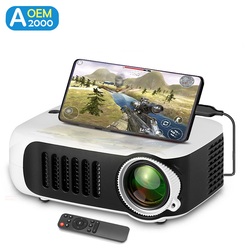 A2000 Mini projektor Przenośny – Home Cinema Laser Projector recenzja i cena