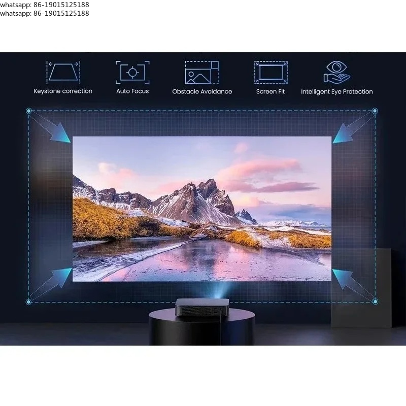 Przenośny projektor laserowy F – Home Cinema Laser Projector recenzja i cena