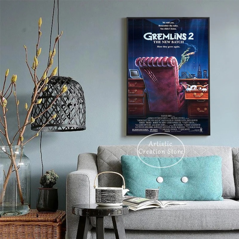 Klasyczny film Gremlins Plakat – Home Cinema Design recenzja i cena