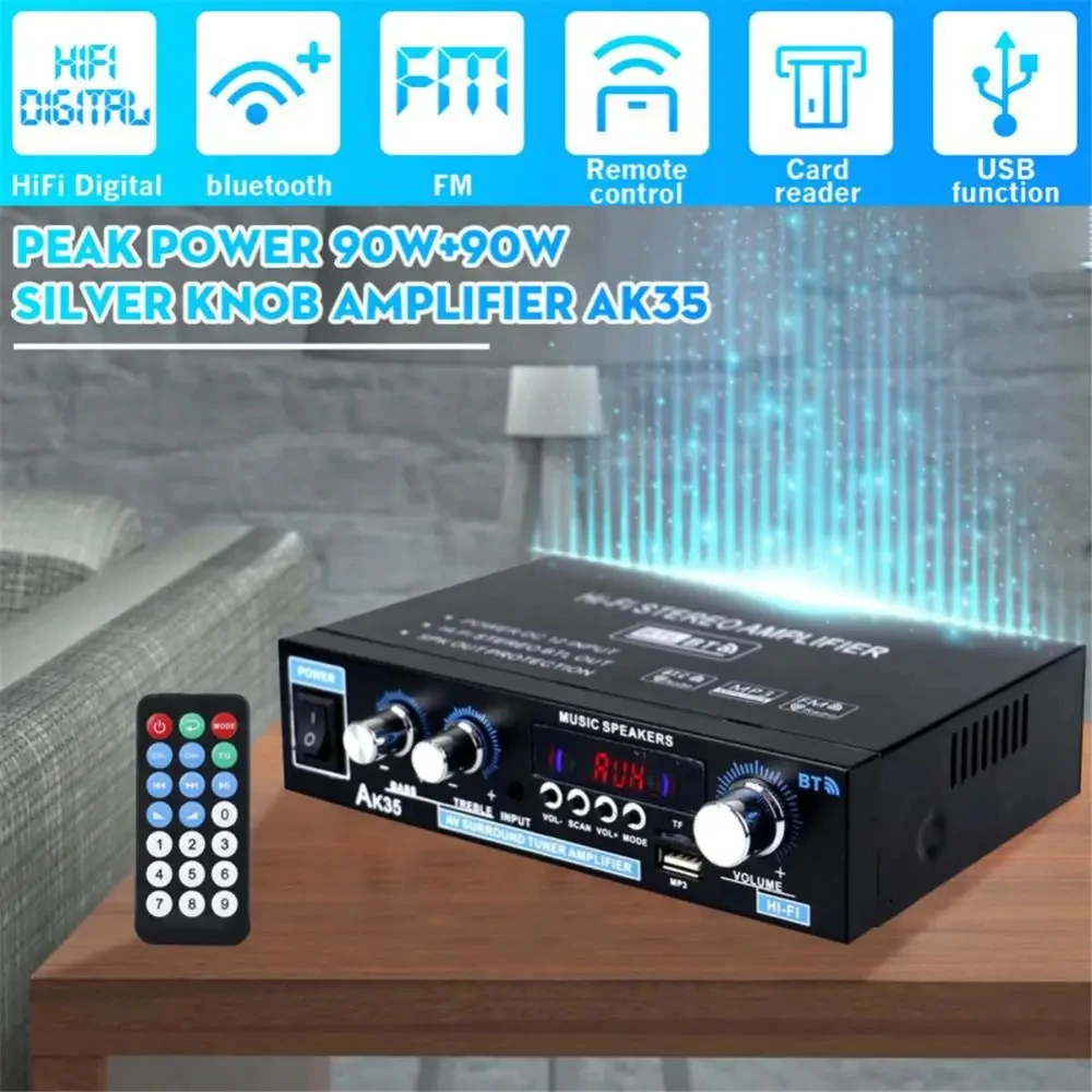 HiFi cyfrowe wzmacniacze Bluet – Home Cinema Receiver recenzja i cena