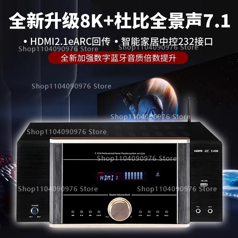 Wzmacniacz mocy AV-7200 do dom – Home Cinema Atmos recenzja i cena