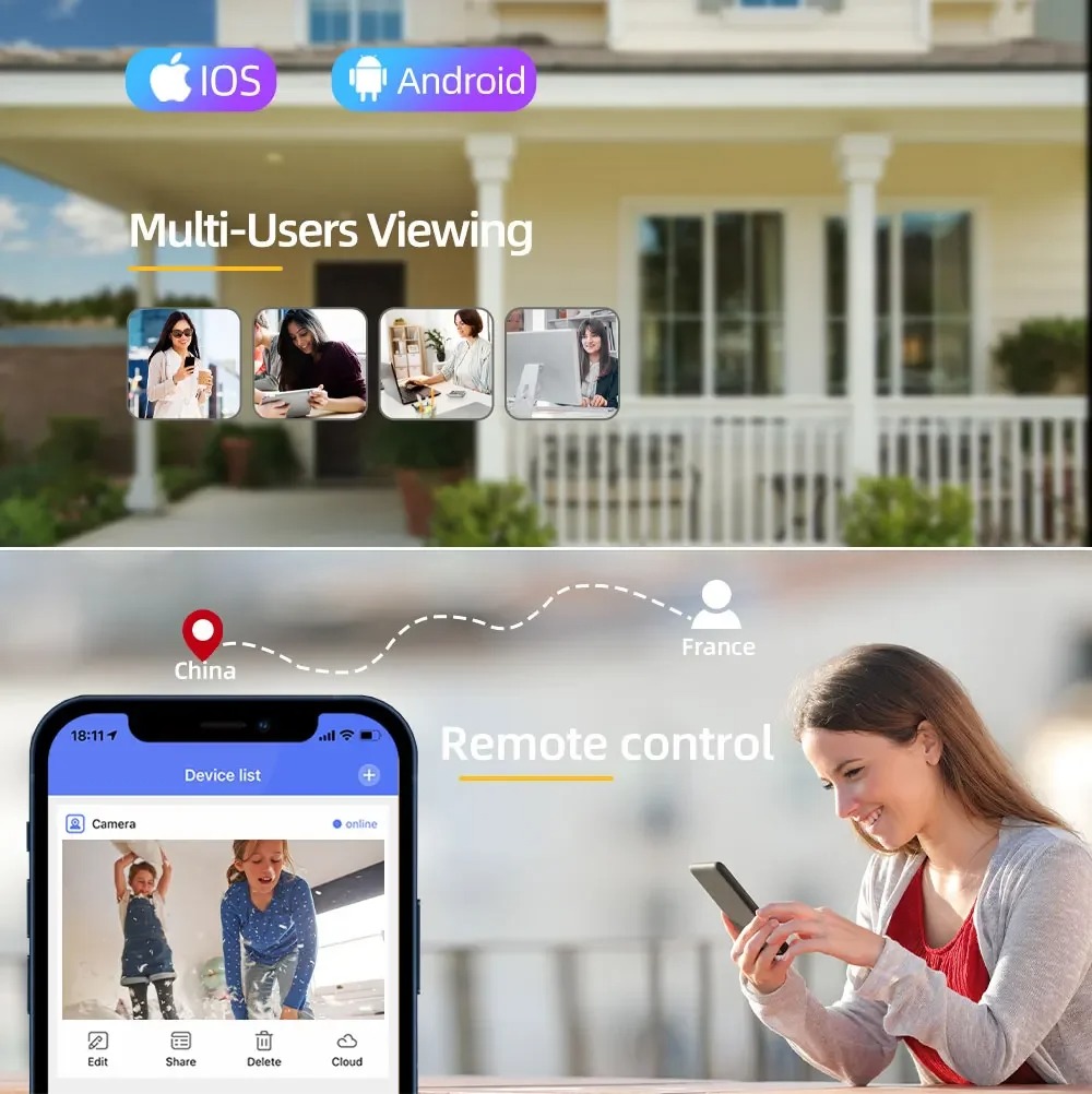 Kamera monitoringu WiFi 20MP z – Home Cinema Outdoor recenzja i cena