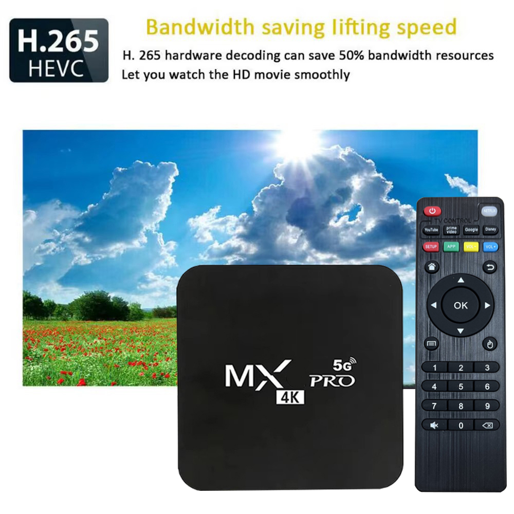 MX-Pro Smart TV Box 4K HD Andr – Home Cinema Atmos recenzja i cena