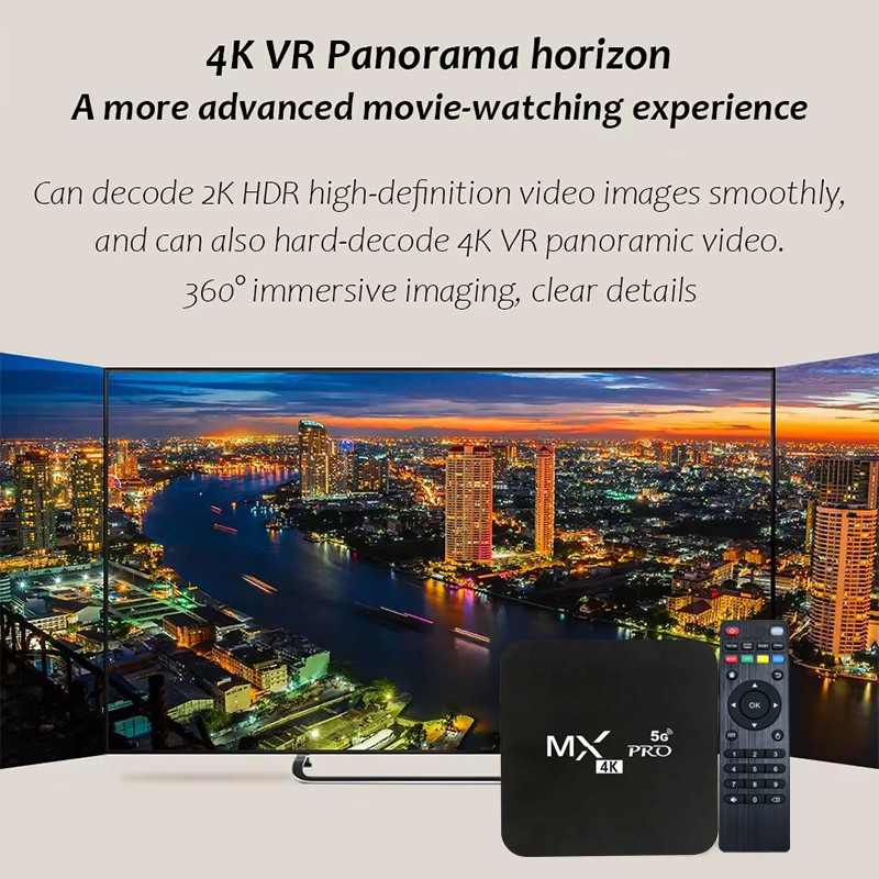 MX-Pro Smart TV Box 4K HD Andr – Home Cinema Atmos recenzja i cena