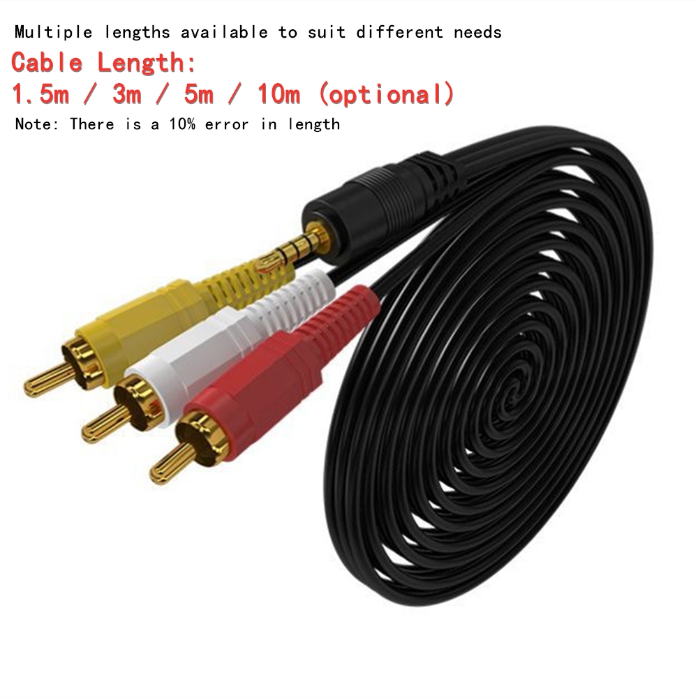 Kabel audio-wideo 3,5 mm do 3  – Home Cinema Player recenzja i cena