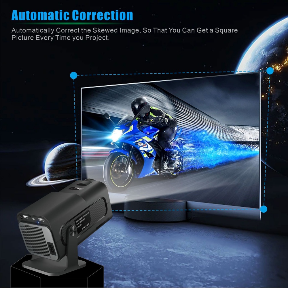 Mini Przenośny Projektor Nowy  – Home Cinema Gadgets recenzja i cena