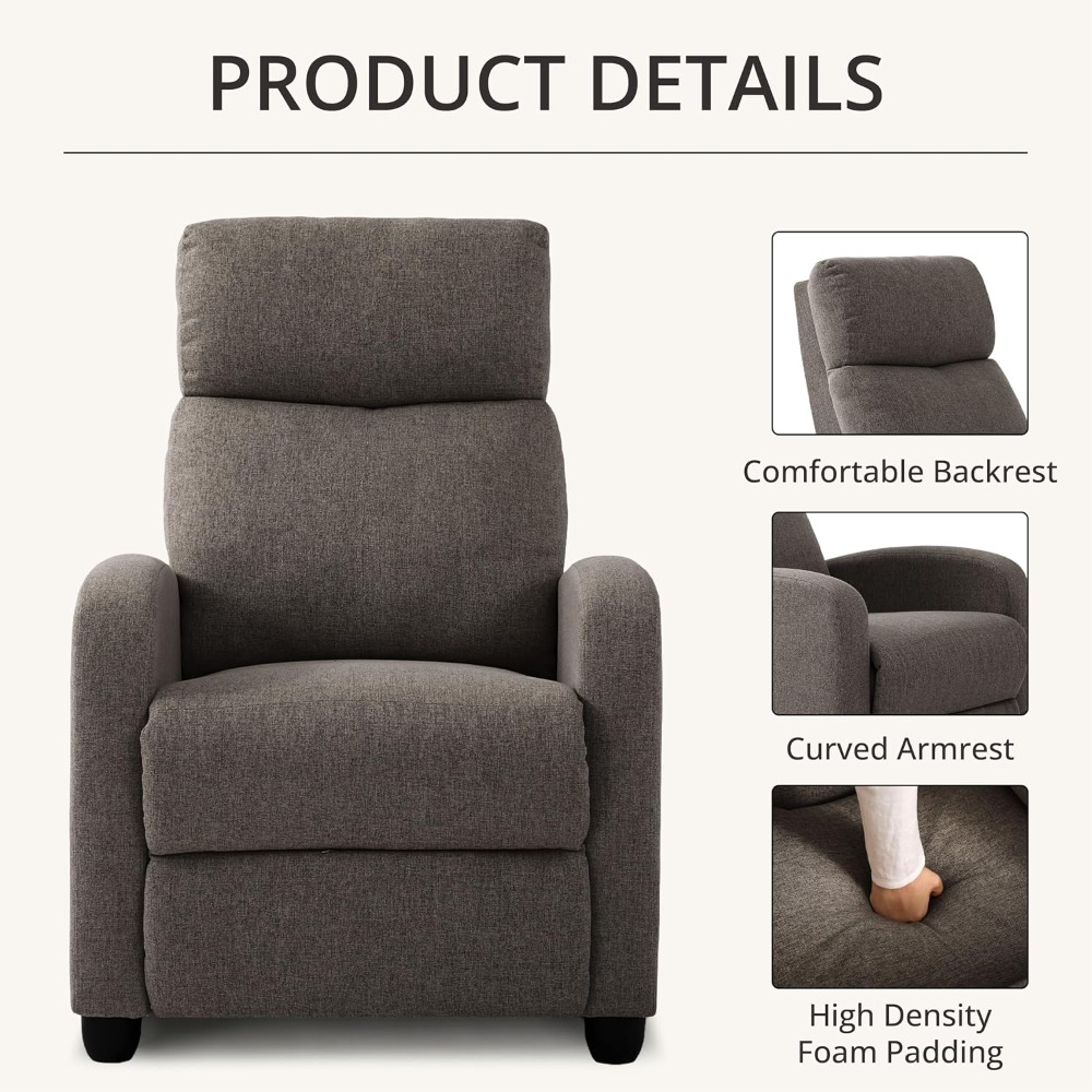 Nowoczesny fotel rozkładany z  – Home Cinema Gadgets recenzja i cena