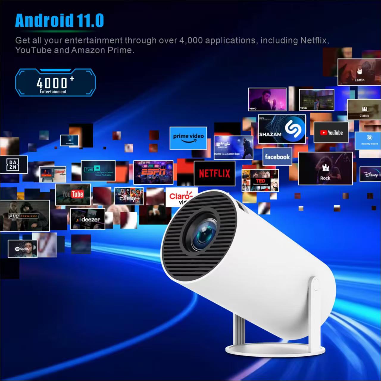 Mini projektor przenośny HY300 – Home Cinema Gadgets recenzja i cena