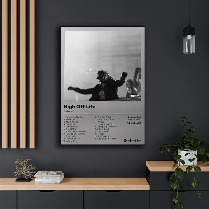 Raper Hip Hop Rock HONEST THE  – Home Cinema Wall Art recenzja i cena