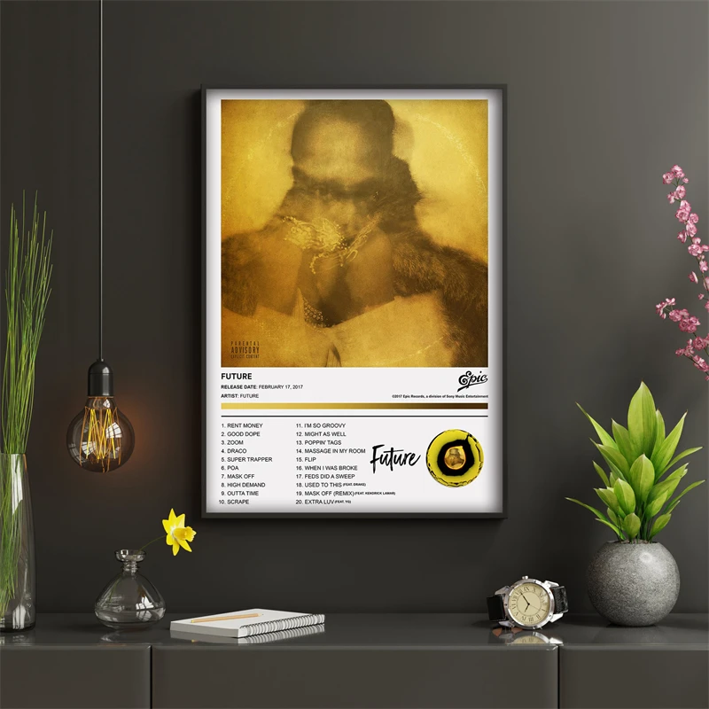 Raper Hip Hop Rock HONEST THE  – Home Cinema Wall Art recenzja i cena