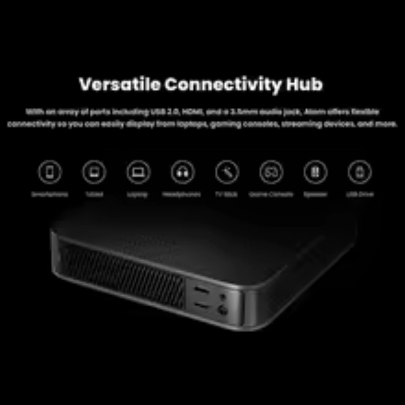 Projektor 3D Wifi Kino Etflix  – Home Cinema Laser Projector recenzja i cena
