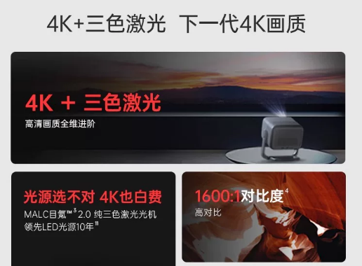 Projektor laserowy 4K Ultra HD – Home Cinema Laser Projector recenzja i cena