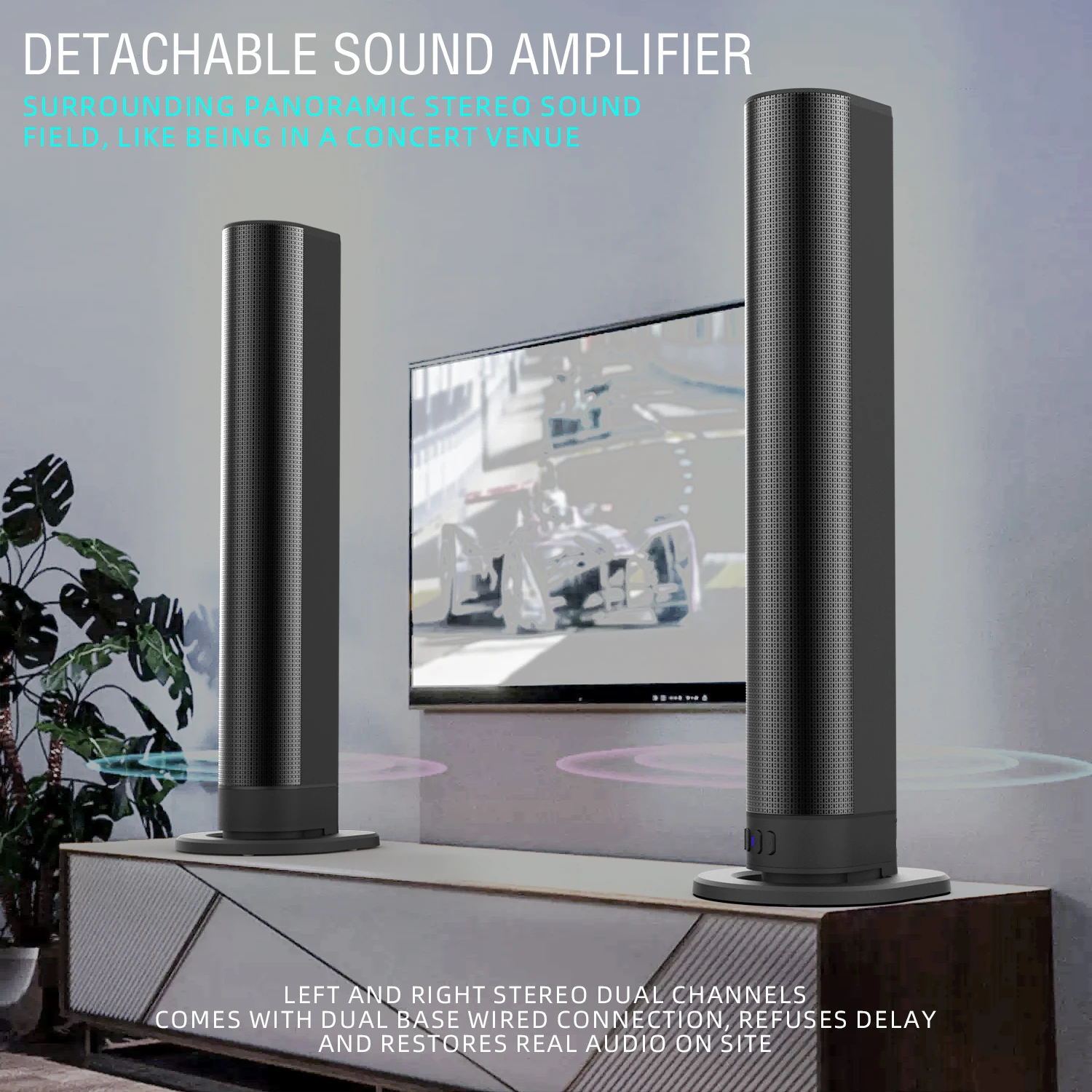 Soundbar FM TV Głośniki Blueto – Home Cinema Of Soundbar recenzja i cena