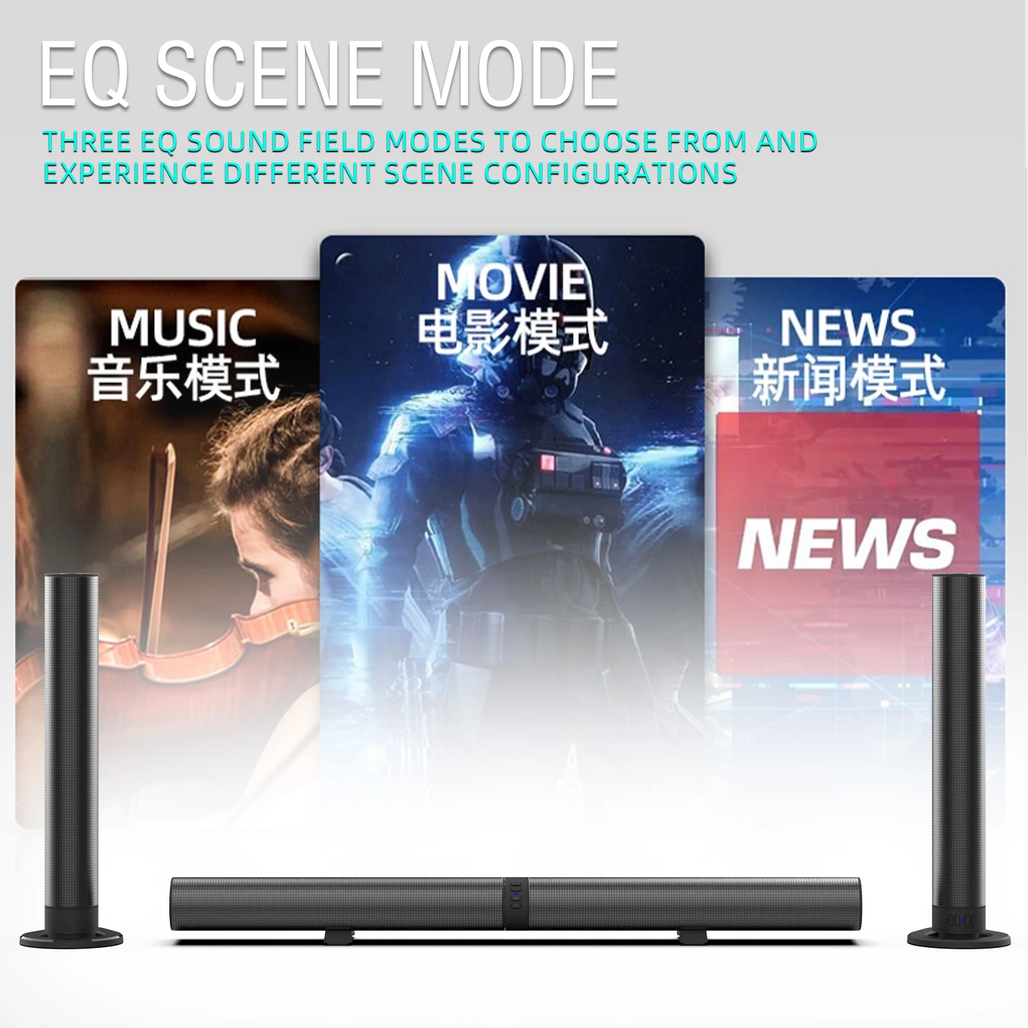Soundbar FM TV Głośniki Blueto – Home Cinema Of Soundbar recenzja i cena