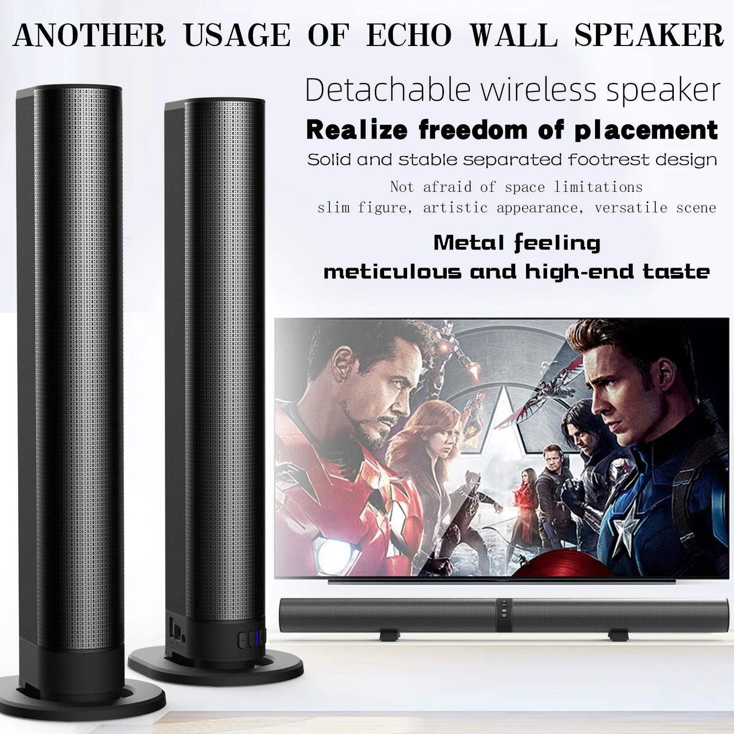 Soundbar FM TV Głośniki Blueto – Home Cinema Of Soundbar recenzja i cena